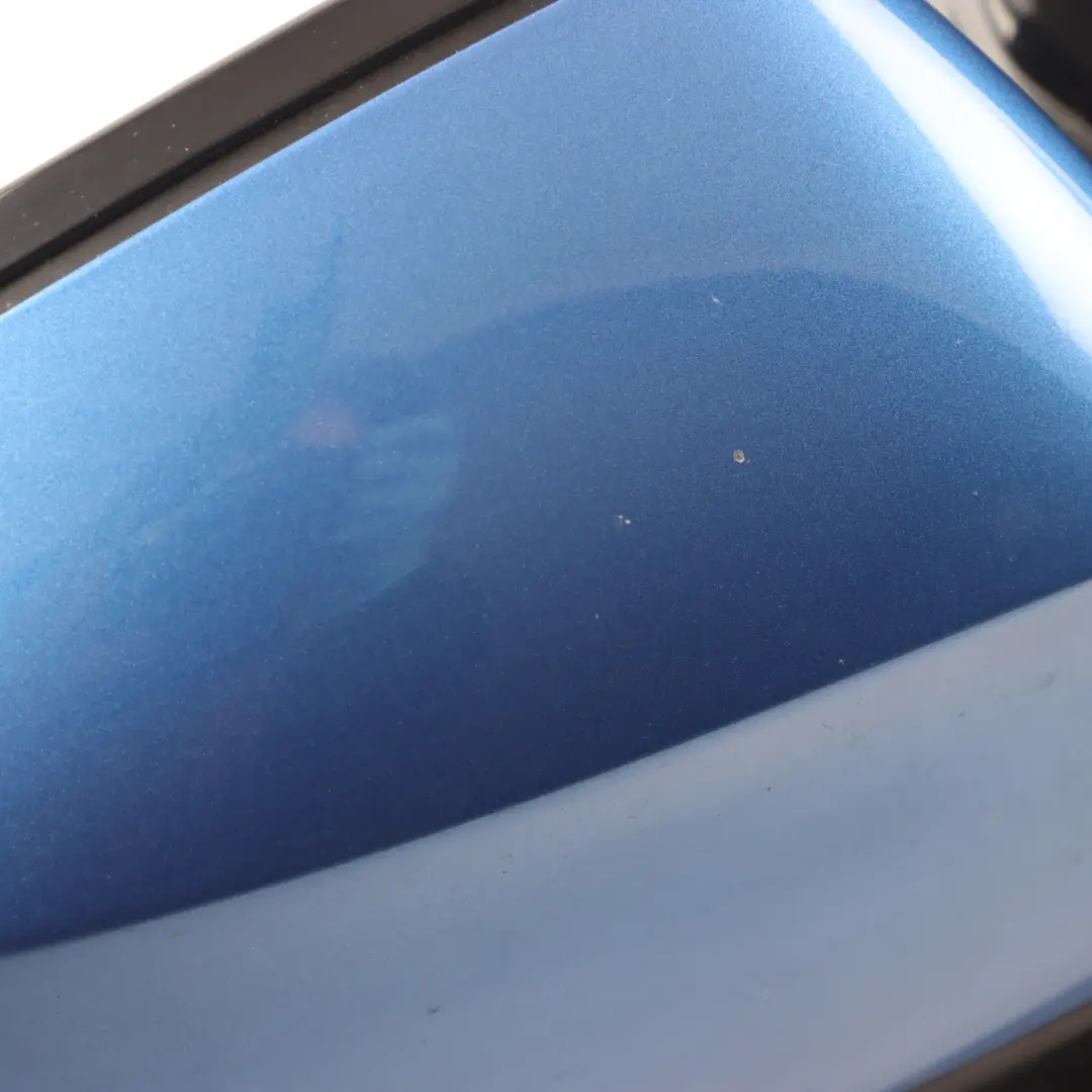 BMW F20 Wing Mirror Door Right O/S Heated High Gloss 6 Pins Estoril Blue - B45 - SKU rhd-7242780-EB - Part number 7242780