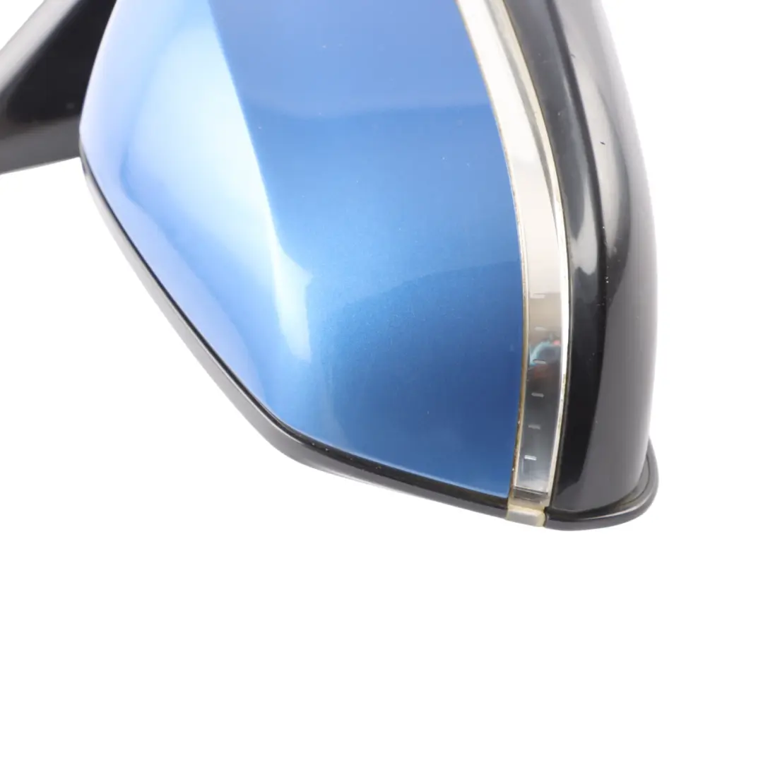 Wing Mirror Door Right O/S Heated High Gloss 6 Pins Estoril Blue - B45 to BMW F20 with Part number 7242780 BMW F20 Wing Mirror Door Right O/S Heated High Gloss 6 Pins Estoril Blue - B45 - SKU rhd-7242780-EB - Part number 7242780
