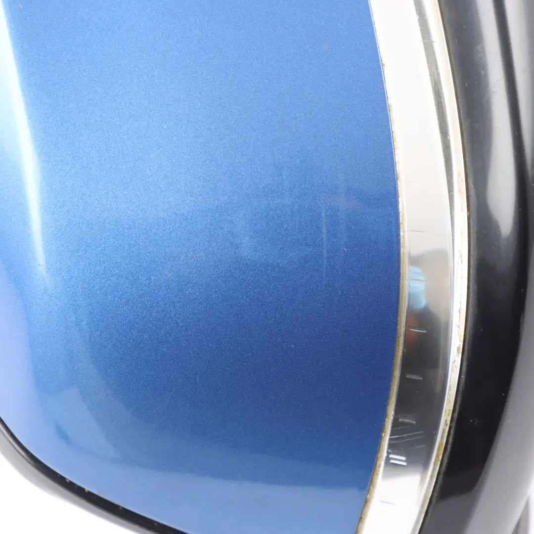 BMW F20 Wing Mirror Door Right O/S Heated High Gloss 6 Pins Estoril Blue - B45 - SKU rhd-7242780-EB - Part number 7242780