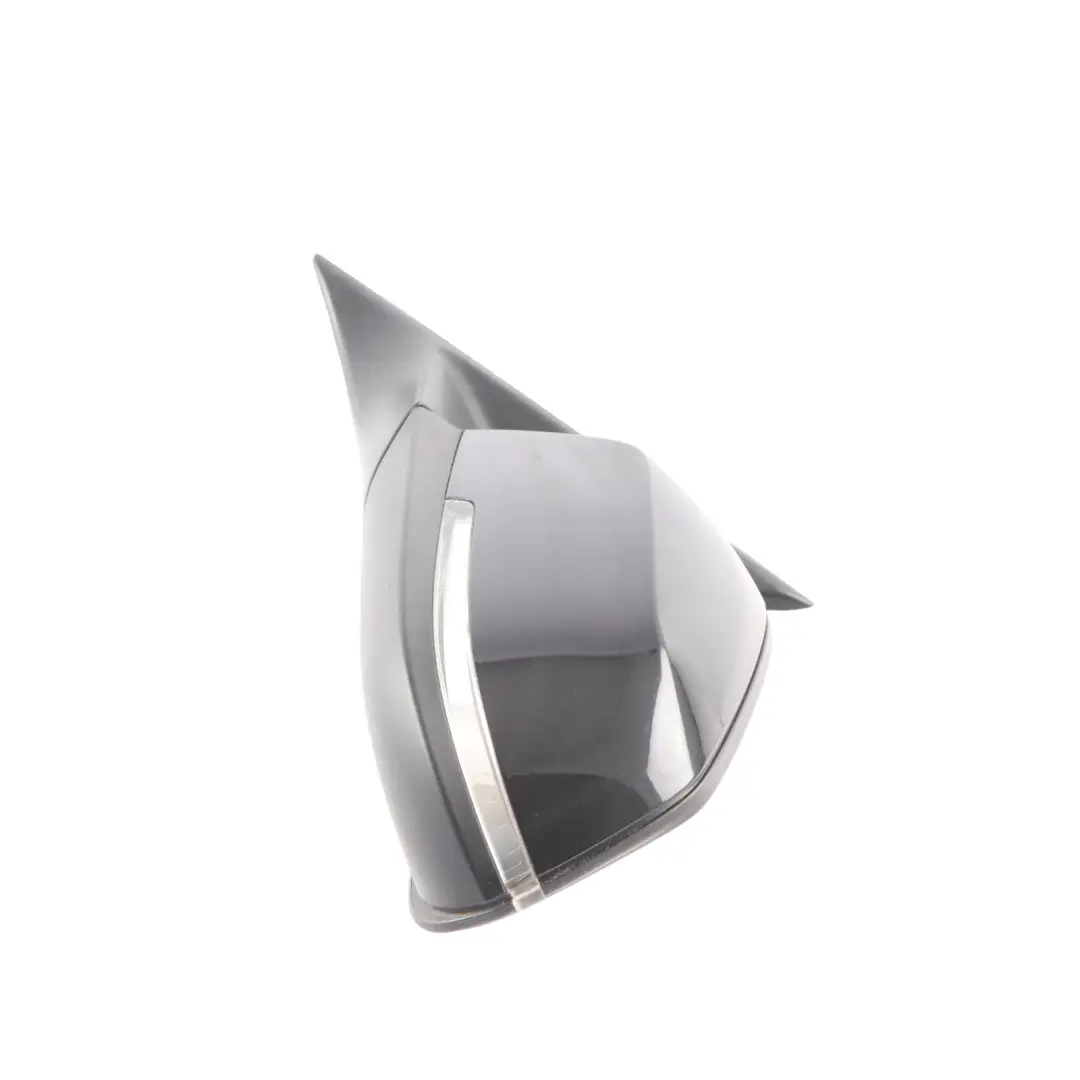  Wing Mirror BMW F30 F31 Heated Left Door N/S 6 Pins Black Sapphire Metallic 475 - SKU rhd-7245093-BS - Part number 7245093