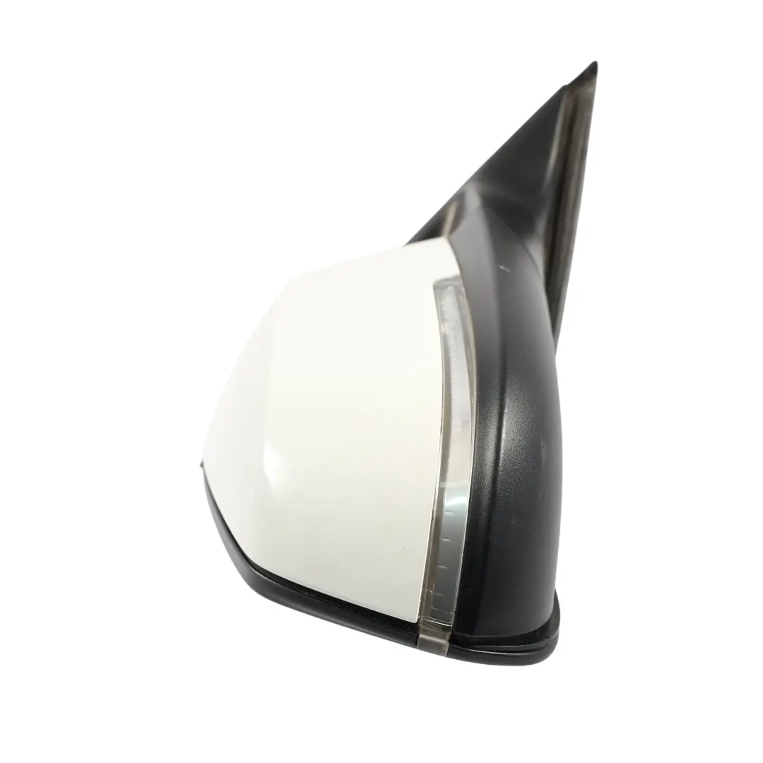 BMW F30 F31 Wing Mirror Heated Auto Dip Right O/S Alpine White - 300 - SKU RHD-7245138-AW - Part number 7245138