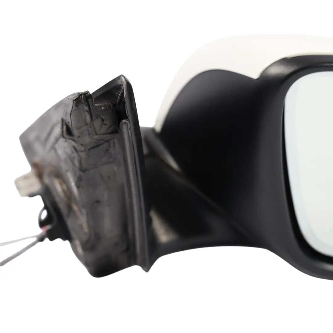 BMW F30 F31 Wing Mirror Heated Auto Dip Right O/S Alpine White - 300 - SKU RHD-7245138-AW - Part number 7245138