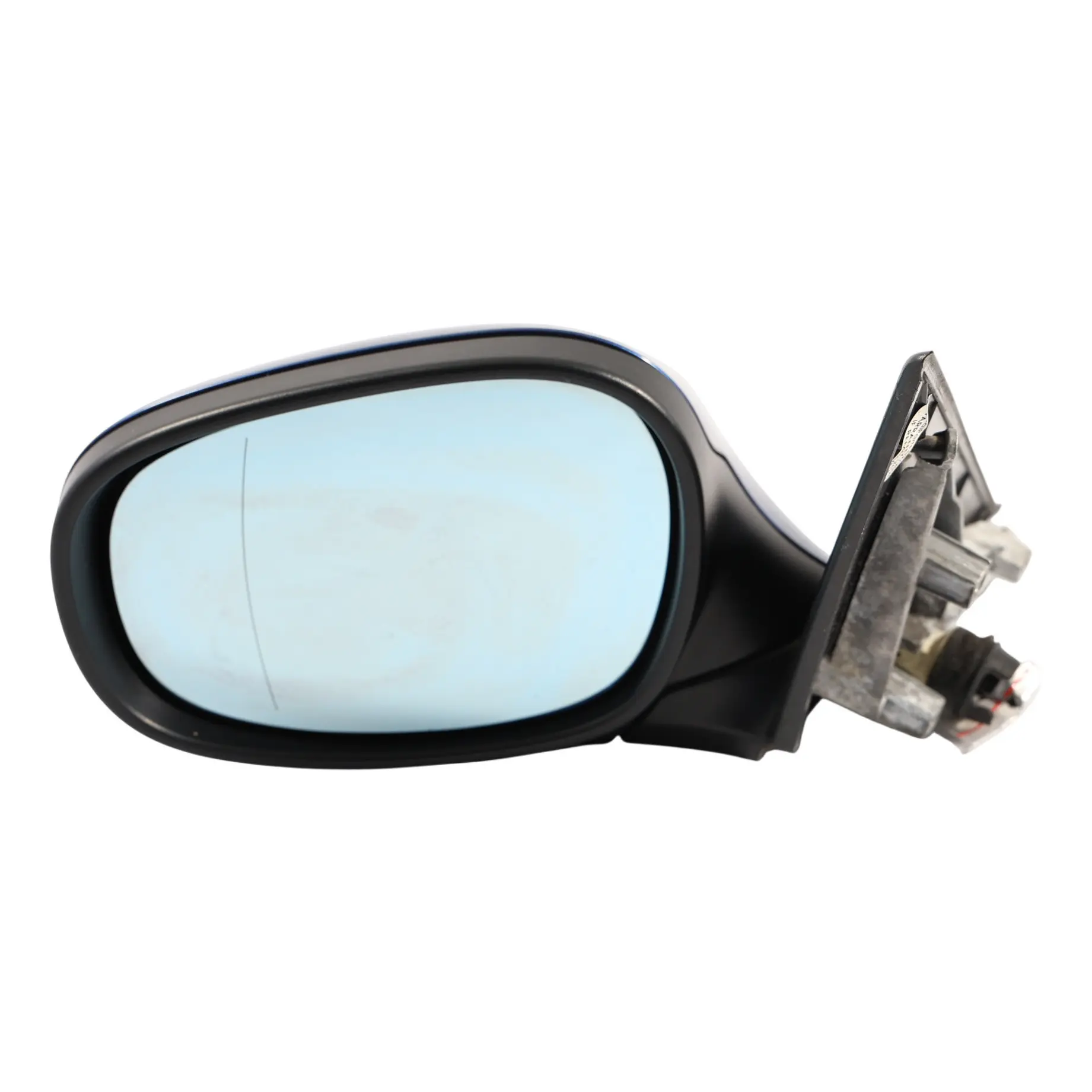 BMW E87 LCI Heated Left Wing Mirror N/S Montegoblau Blue Metallic - A51