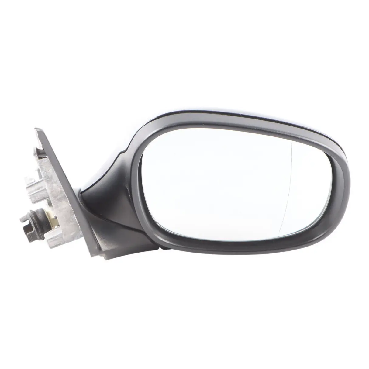 BMW 1 Series 1 E87 LCI Heated Outside Right Wing Mirror O/S Schwarz 2 Black 668