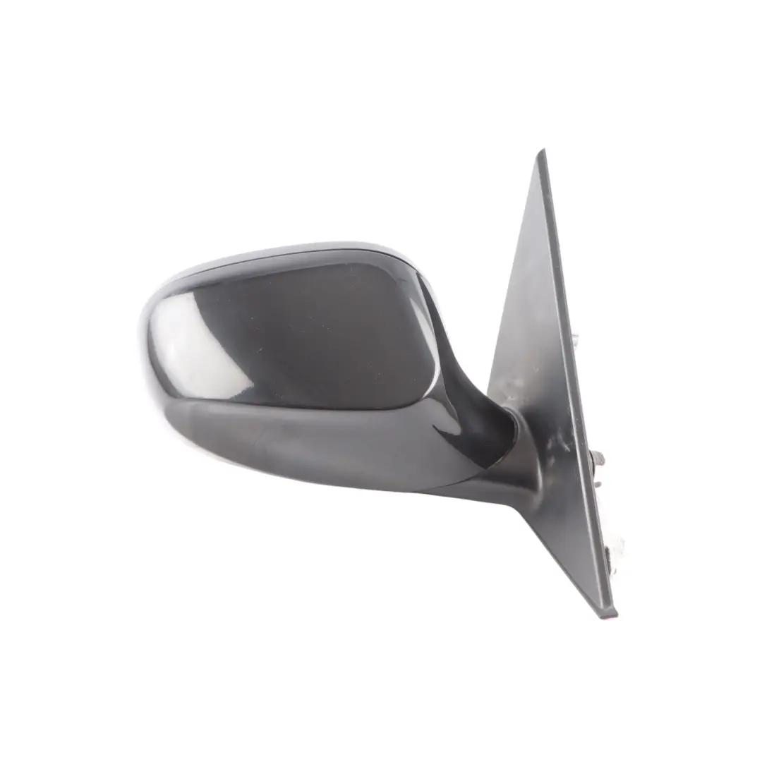 BMW 1 Series 1 E87 LCI Heated Outside Right Wing Mirror O/S Schwarz 2 Black 668 - SKU rhd-7268126-SCH1 - Part number 7268126