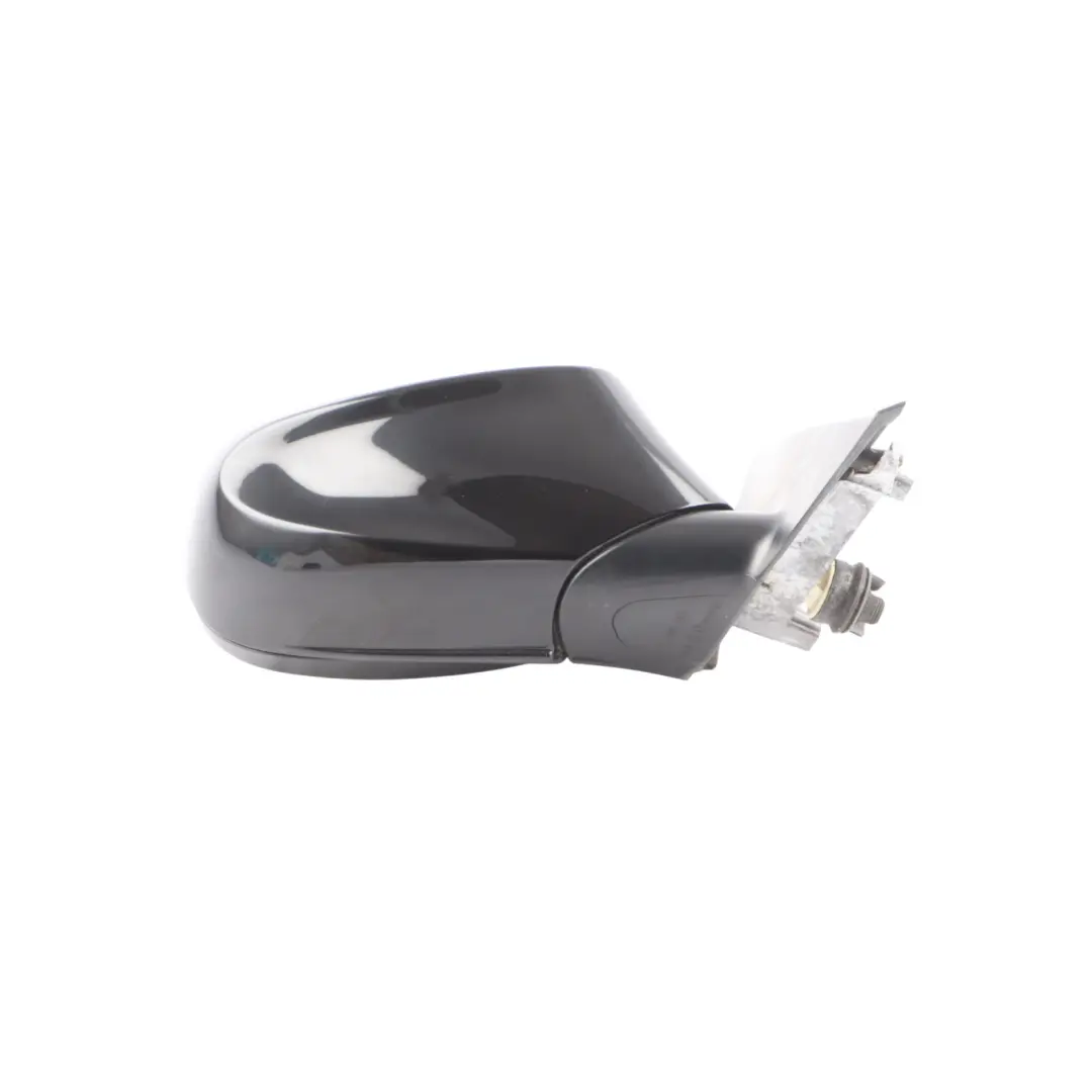 BMW 1 Series 1 E87 LCI Heated Outside Right Wing Mirror O/S Schwarz 2 Black 668 - SKU rhd-7268126-SCH1 - Part number 7268126