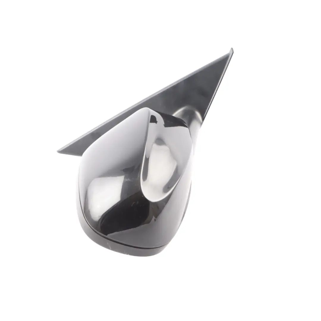 BMW 1 Series 1 E87 LCI Heated Outside Right Wing Mirror O/S Schwarz 2 Black 668 - SKU rhd-7268126-SCH1 - Part number 7268126