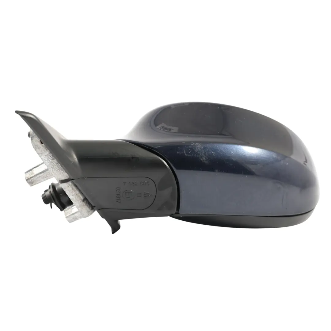 BMW E90 E91 LCI Heated Wing Mirror View Left N/S Side Monaco Blue - A35 - SKU RHD-7268263-MB - Part number 7268263