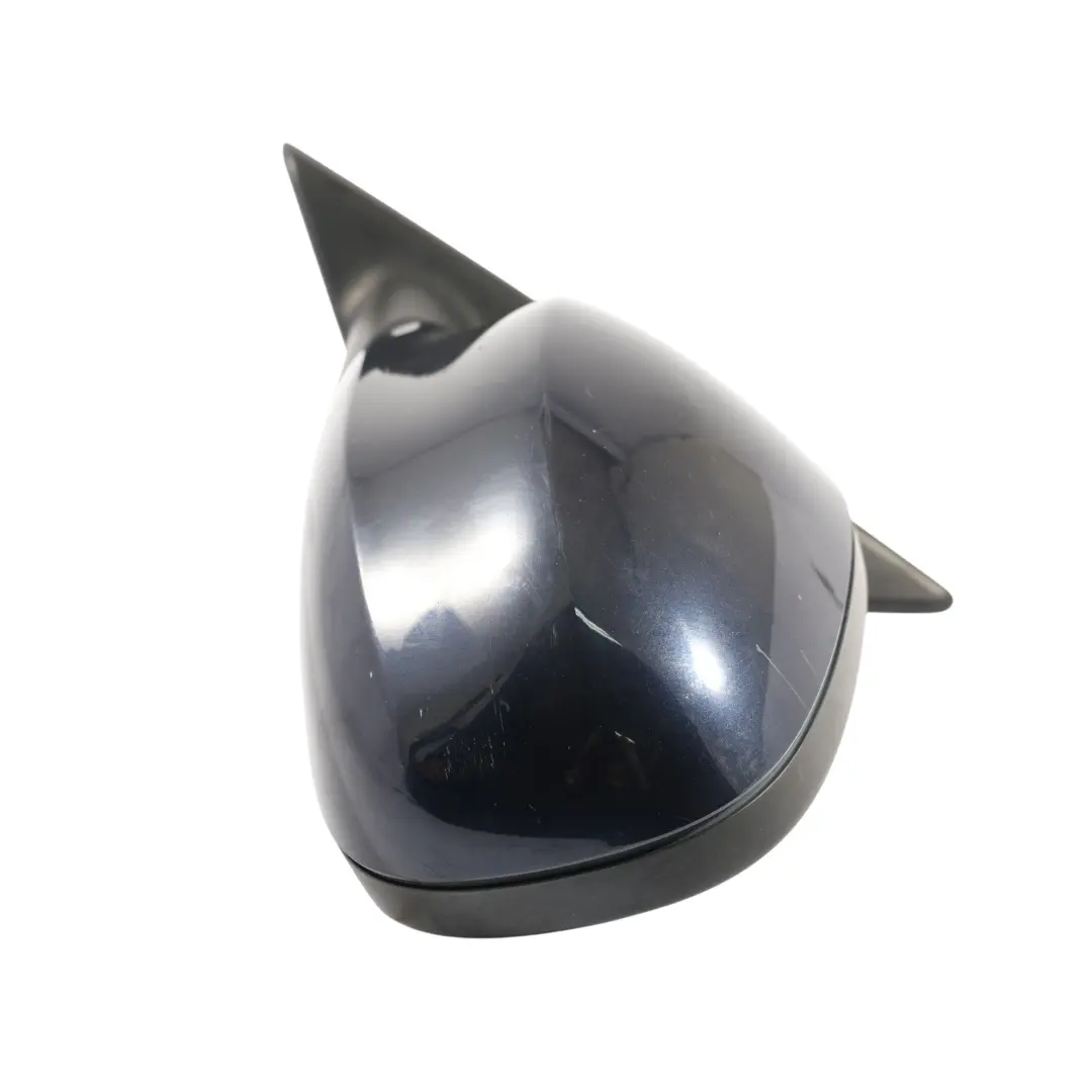 BMW E90 E91 LCI Heated Wing Mirror View Left N/S Side Monaco Blue - A35 - SKU RHD-7268263-MB - Part number 7268263