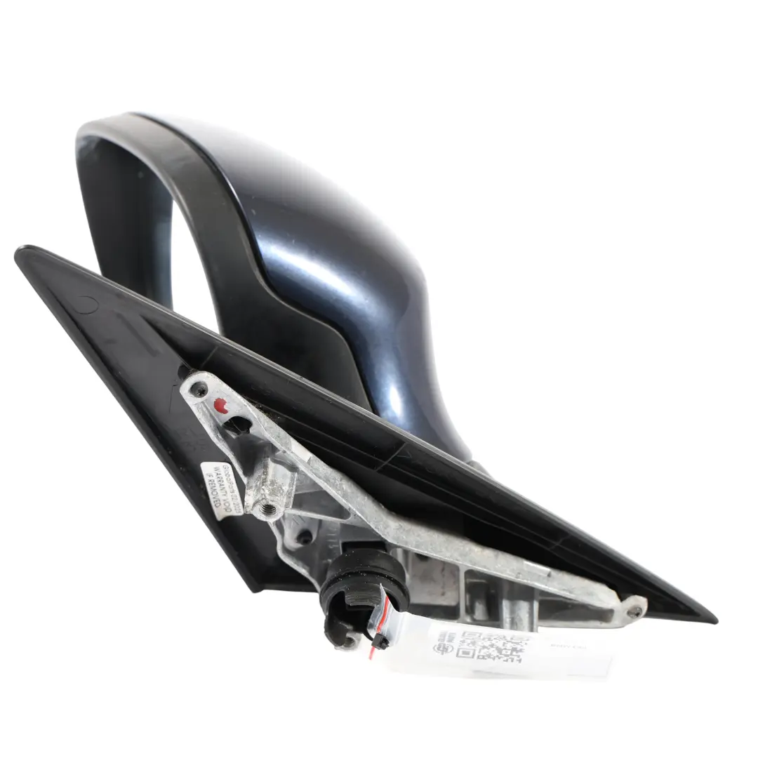 BMW E90 E91 LCI Heated Wing Mirror View Left N/S Side Monaco Blue - A35 - SKU RHD-7268263-MB - Part number 7268263