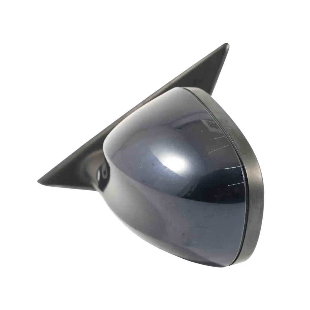 BMW E90 E91 LCI Heated Wing Mirror View Left N/S Side Monaco Blue - A35 - SKU RHD-7268263-MB - Part number 7268263