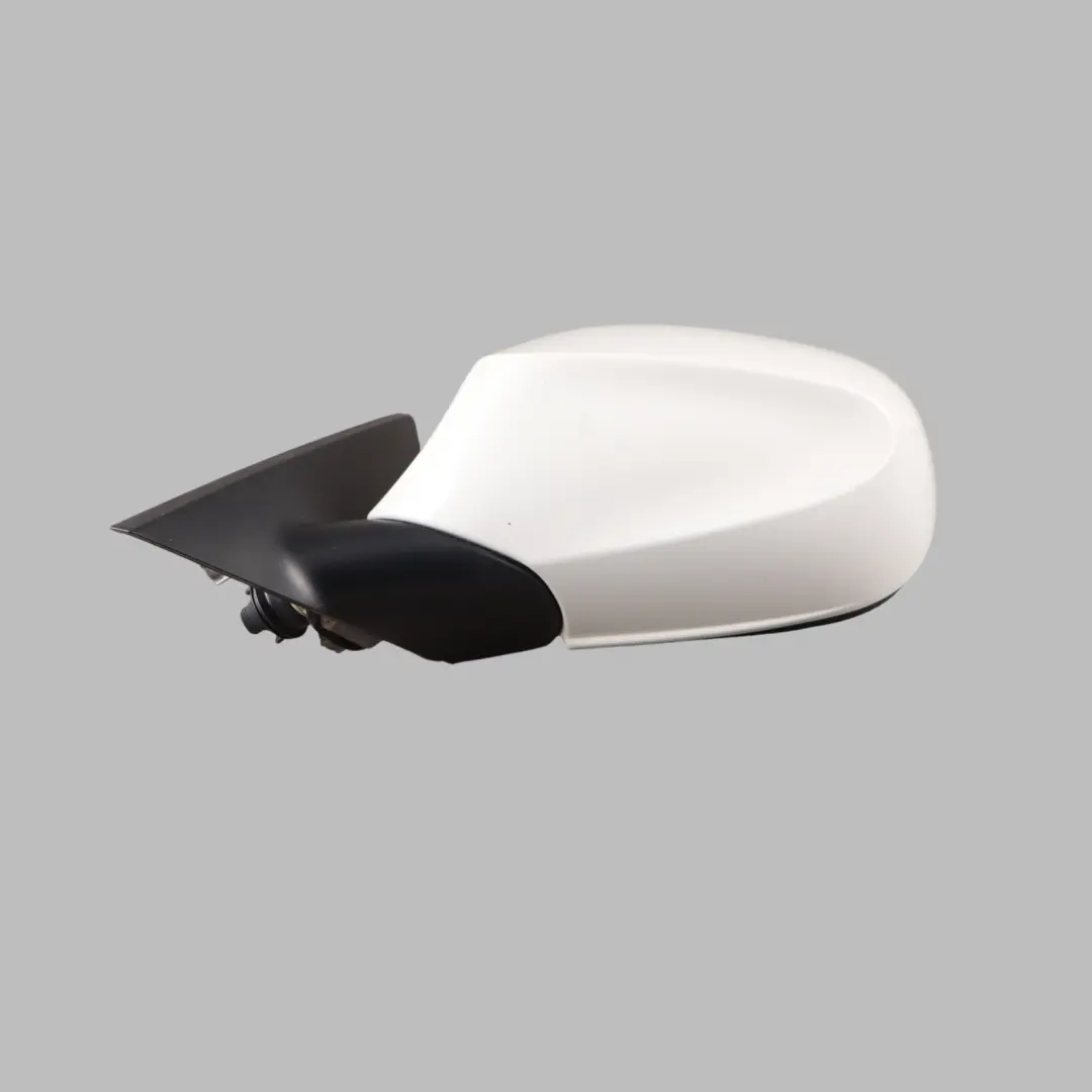 BMW 1 Series E81 E82 E88 Heated Left Wing Mirror N/S Alpinweiss Alpine White 300 - SKU RHD-7268307-AW - Part number 7268307