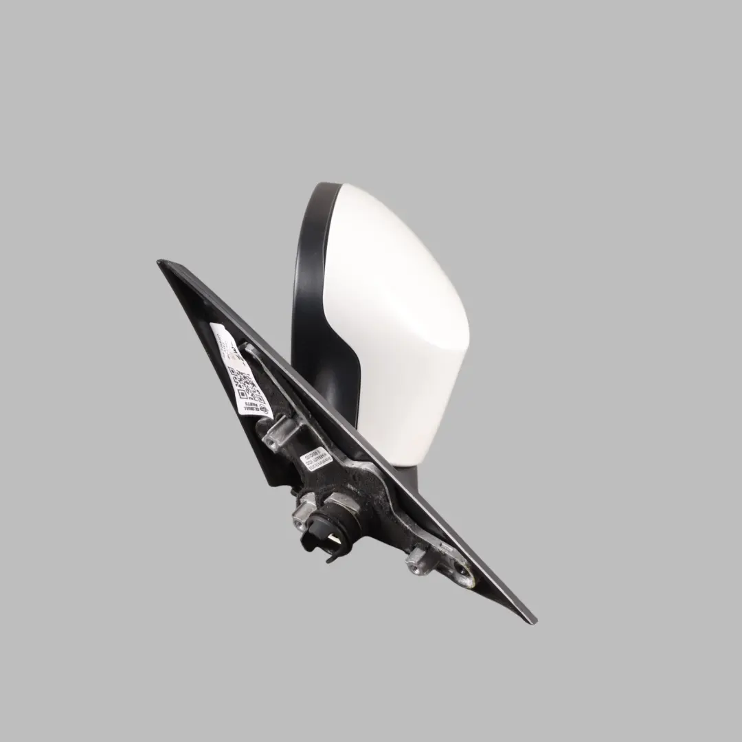 BMW E81 E82 E88 Left Wing Mirror Heated N/S Alpinweiss Alpine White 300 - SKU RHD-7268307-AW3 - Part number 7268307