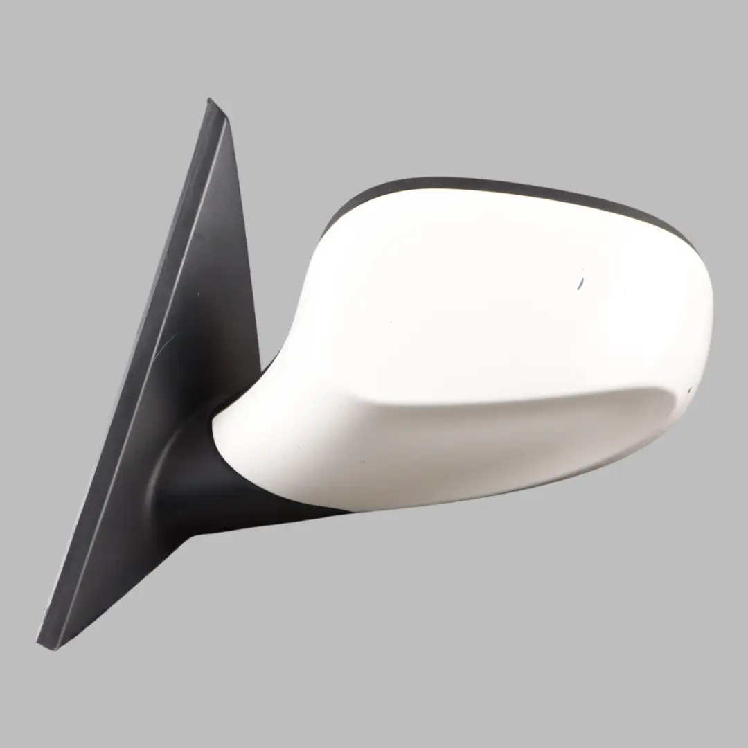 BMW E81 E82 E88 Left Wing Mirror Heated N/S Alpinweiss Alpine White 300 - SKU RHD-7268307-AW3 - Part number 7268307