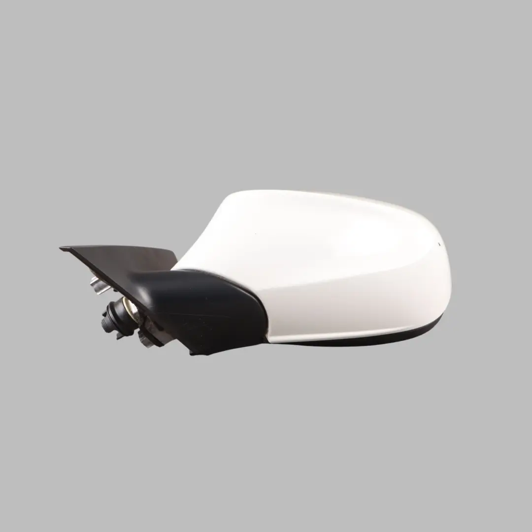 BMW E81 E82 E88 Left Wing Mirror Heated N/S Alpinweiss Alpine White 300 - SKU RHD-7268307-AW3 - Part number 7268307