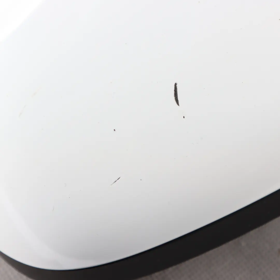 BMW E81 E82 E88 Left Wing Mirror Heated N/S Alpinweiss Alpine White 300 - SKU RHD-7268307-AW3 - Part number 7268307