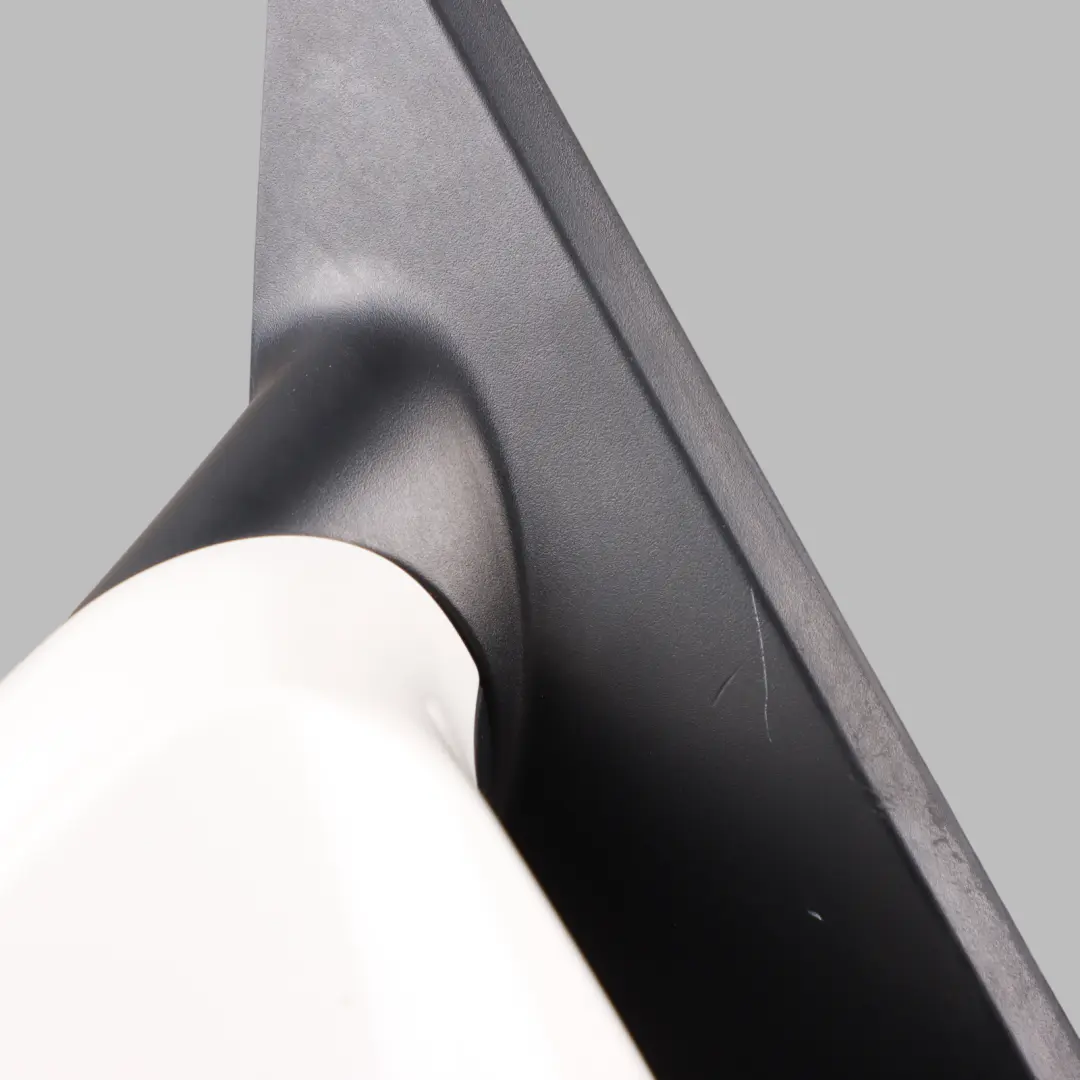 BMW E81 E82 E88 Left Wing Mirror Heated N/S Alpinweiss Alpine White 300 - SKU RHD-7268307-AW3 - Part number 7268307