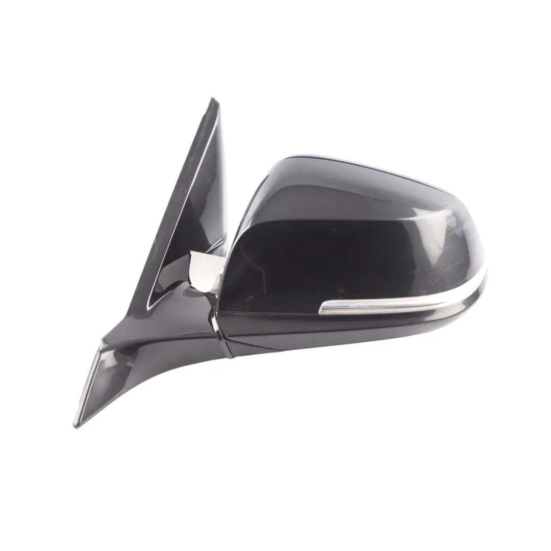  Wing Mirror BMW F21 F22 Left N/S High Gloss Outside Black Sapphire Metallic 475 - SKU rhd-7268599-BS2 - Part number 7268599