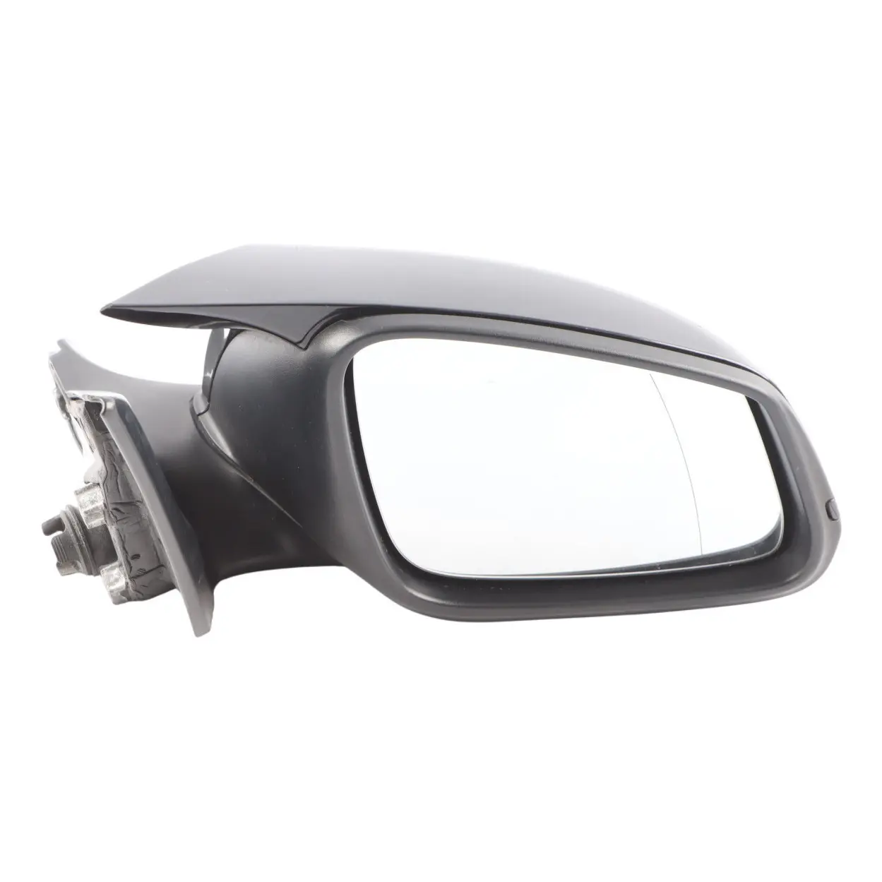 Wing Mirror BMW F21 F22 F23 LCI Door Right O/S High Gloss 6 Pins Black 7268600