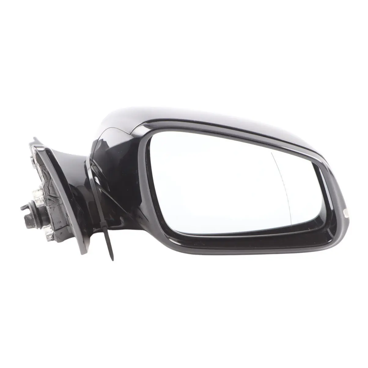 Wing Mirror BMW F21 F22 Right O/S High Gloss Heated Black Sapphire 475 6 Pins