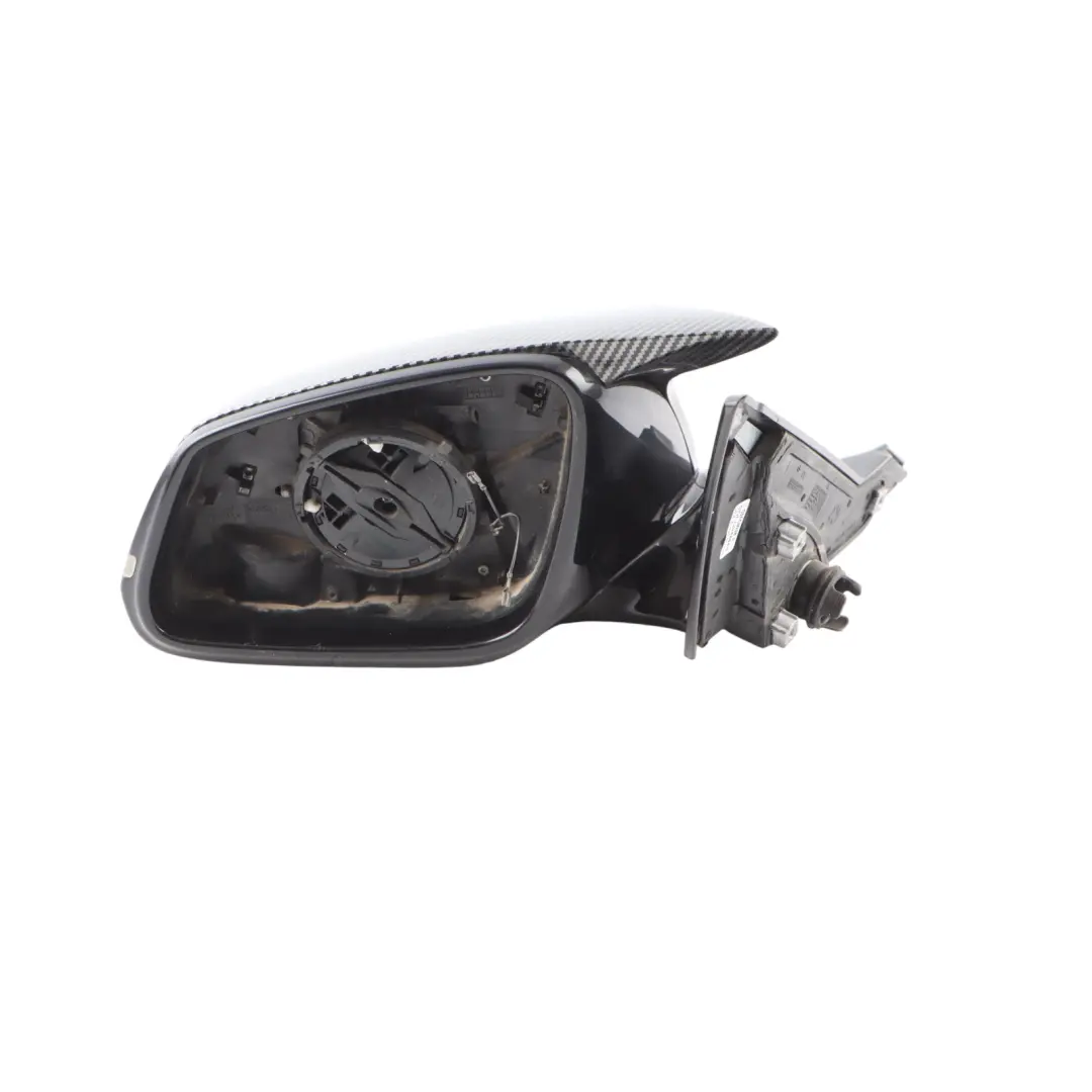 Exterior Door Wing Mirror Set Left Right N/O/S Carbon to BMW F21 F22 F23 with Part number 7268635-7268636 BMW F21 F22 F23 Exterior Door Wing Mirror Set Left Right N/O/S Carbon - SKU RHD-7268635-7268636-CARBON - Part number 7268635-7268636