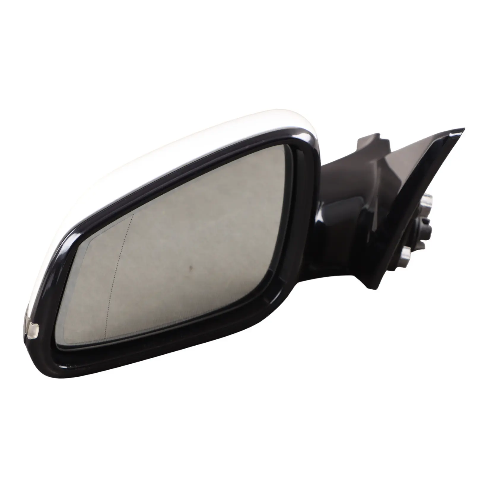 BMW F21 F22 F87 F23 Auto Dip High Gloss Left Wing Mirror N/S Mineral White - A96
