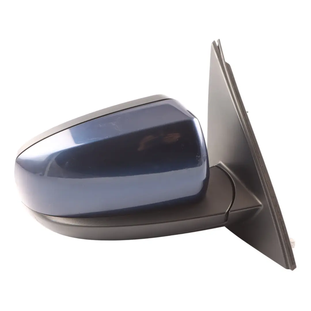 Outside Right Wing Mirror Memory O/S Deep Sea Blue Metallic - A76 to BMW X5 E70 with Part number 7282734 BMW X5 E70 Outside Right Wing Mirror Memory O/S Deep Sea Blue Metallic - A76 - SKU RHD-7282734-DSB - Part number 7282734