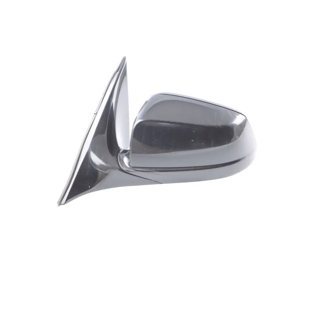  Wing Mirror BMW F10 F11 High Gloss Auto Dip Left N/S Black Sapphire Metallic 475 - SKU RHD-7283625-BS - Part number 7283625