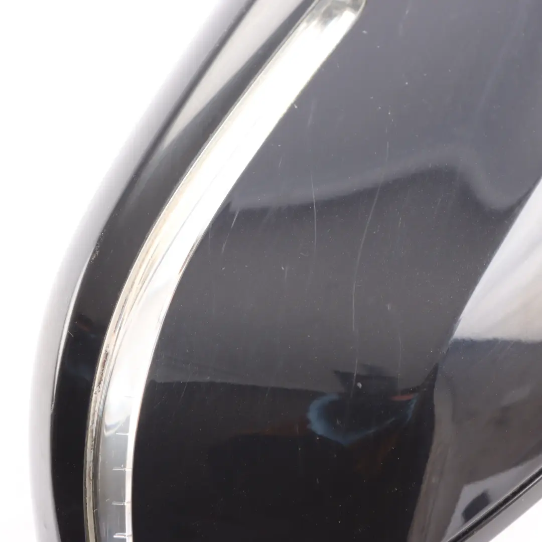 BMW F32 F36 Wing Mirror Heated Left N/S Auto Dip Carbon Black Metallic - 416 - SKU rhd-7285205-CAR - Part number 7285205