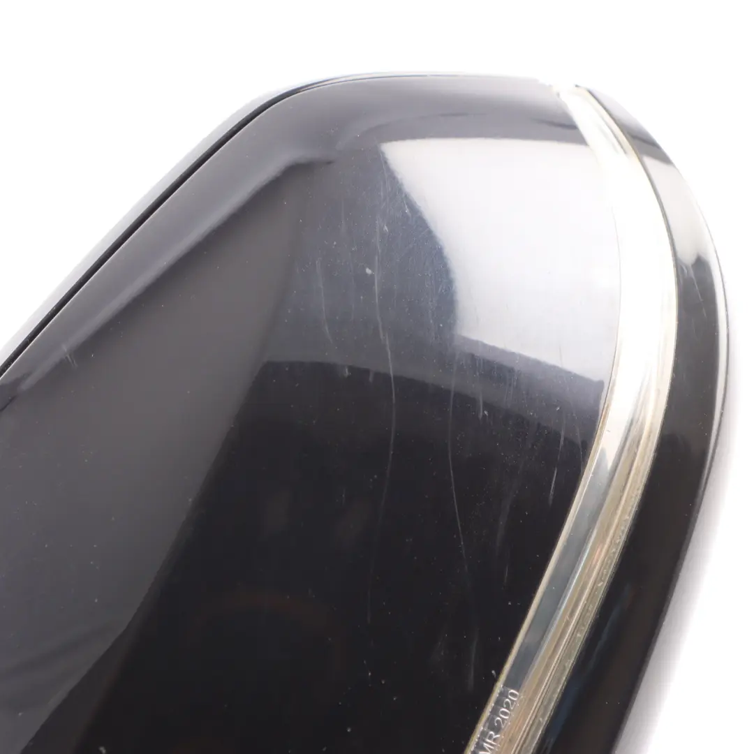BMW F32 F36 Wing Mirror Heated Left N/S Auto Dip Carbon Black Metallic - 416 - SKU rhd-7285205-CAR - Part number 7285205