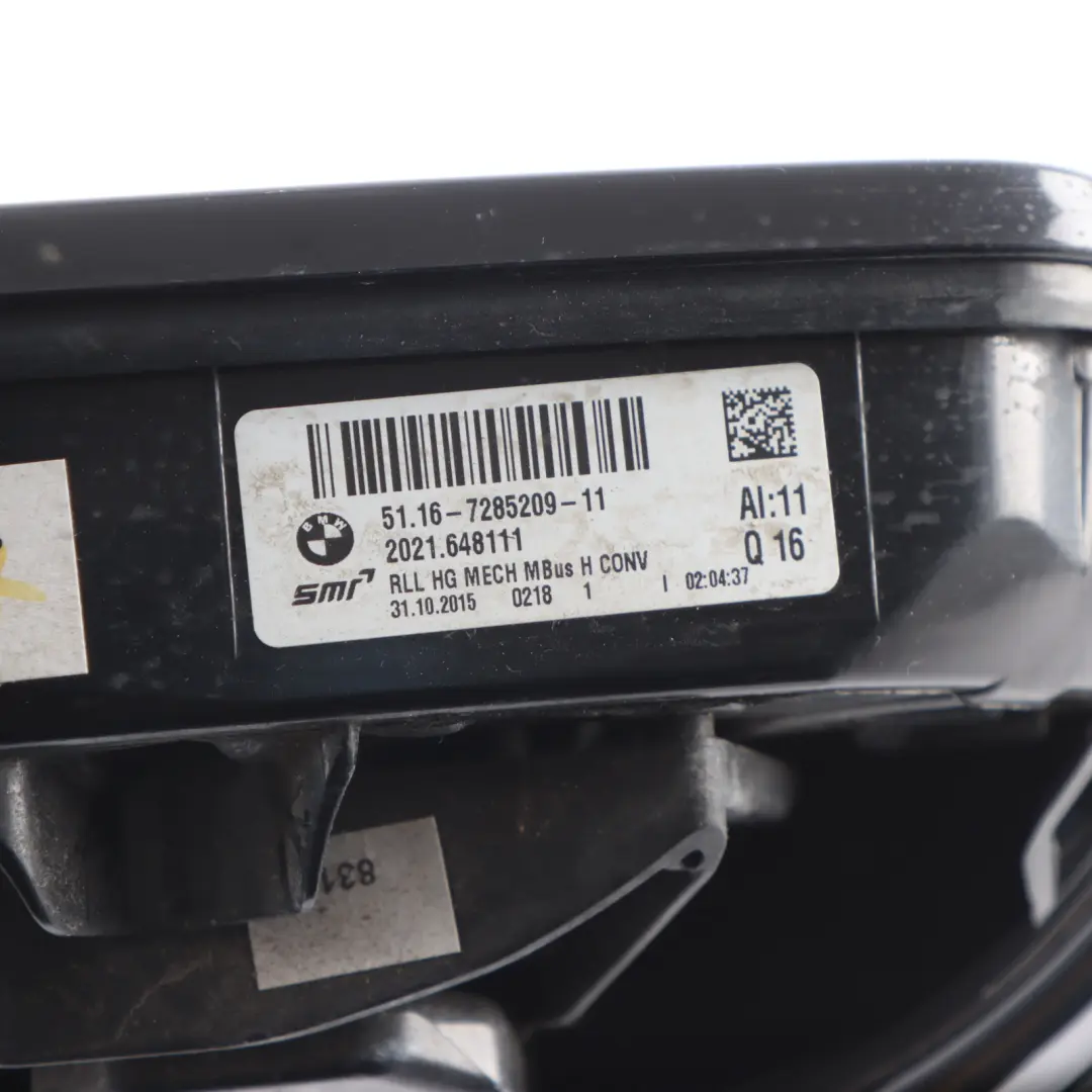 Wing Mirror BMW F32 F33 F36 Door Left N/S Shadow Line Heated to with Part number 7285219 Wing Mirror BMW F32 F33 F36 Door Left N/S Shadow Line Heated - SKU rhd-7285219-2 - Part number 7285219