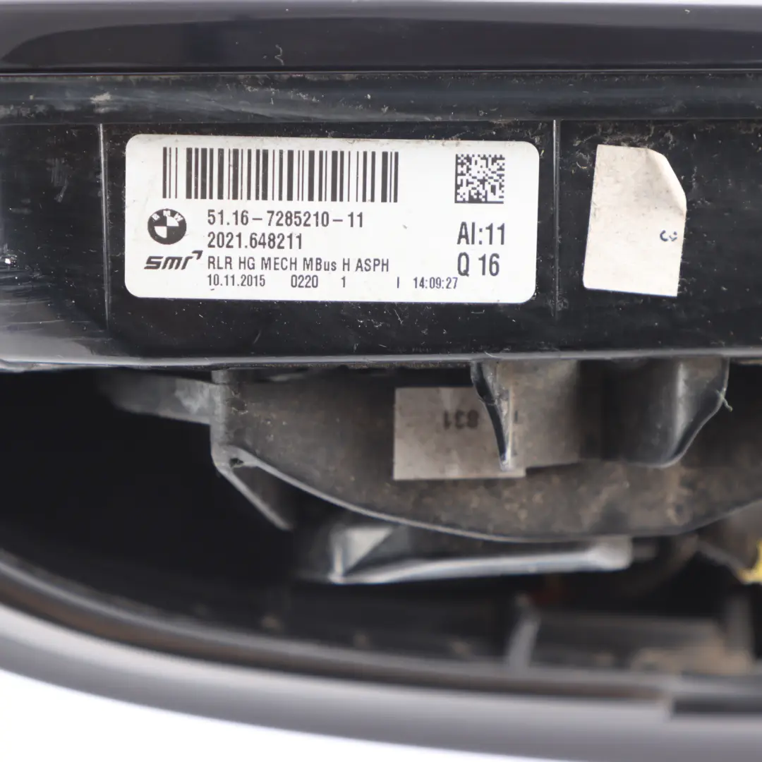 Wing Mirror BMW F32 F33 F36 Grand Coupe High Gloss Heated Right O/S Memory to with Part number 7285220 Wing Mirror BMW F32 F33 F36 Grand Coupe High Gloss Heated Right O/S Memory - SKU RHD-7285220-2 - Part number 7285220