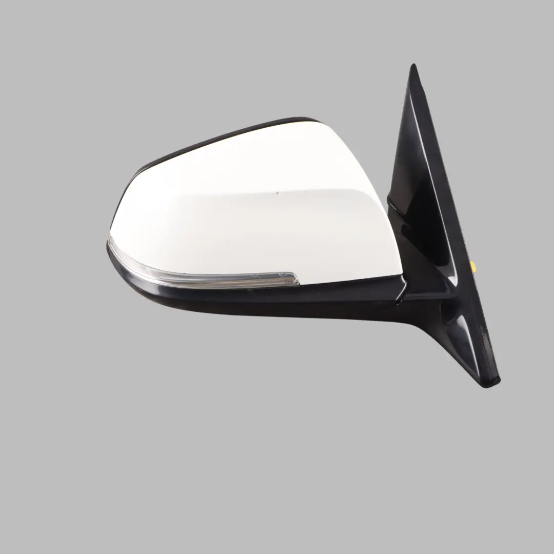  WIng Mirror BMW F32 F33 F36 Right O/S Heated High Gloss 5 Pins Alpine White 300 - SKU rhd-7285220-AW - Part number 7285220