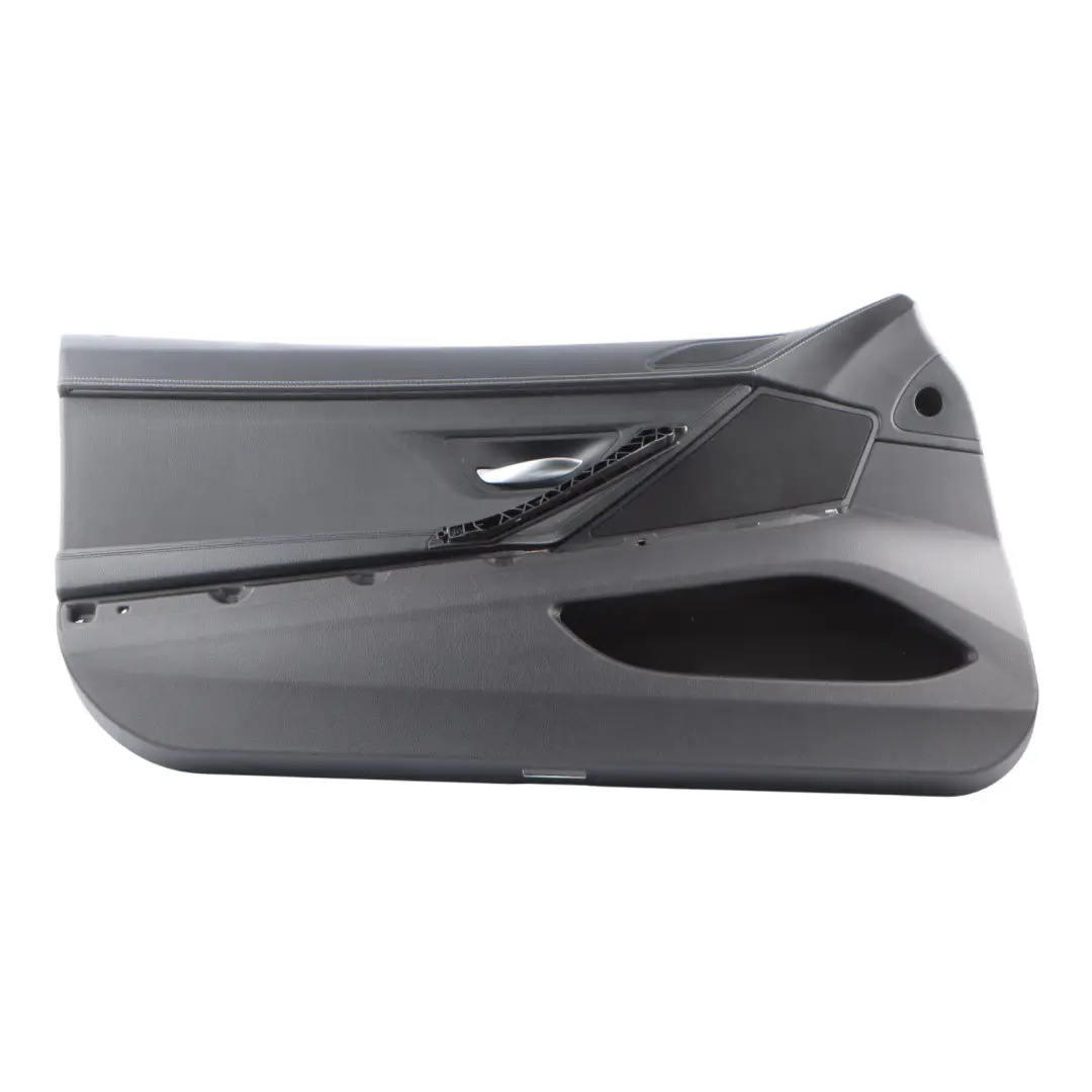 Door Card BMW F12 F13 Front Lining Trim Panel Left N/S Black Leather to with Part number 7291765 Door Card BMW F12 F13 Front Lining Trim Panel Left N/S Black Leather - SKU RHD-7291765 - Part number 7291765