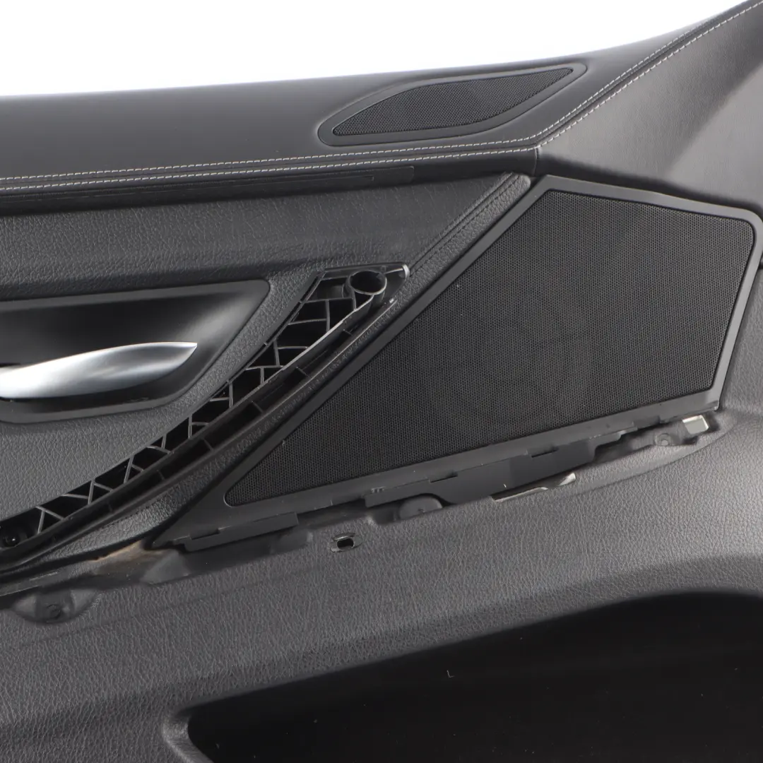 Door Card BMW F12 F13 Front Lining Trim Panel Left N/S Black Leather to with Part number 7291765 Door Card BMW F12 F13 Front Lining Trim Panel Left N/S Black Leather - SKU RHD-7291765 - Part number 7291765