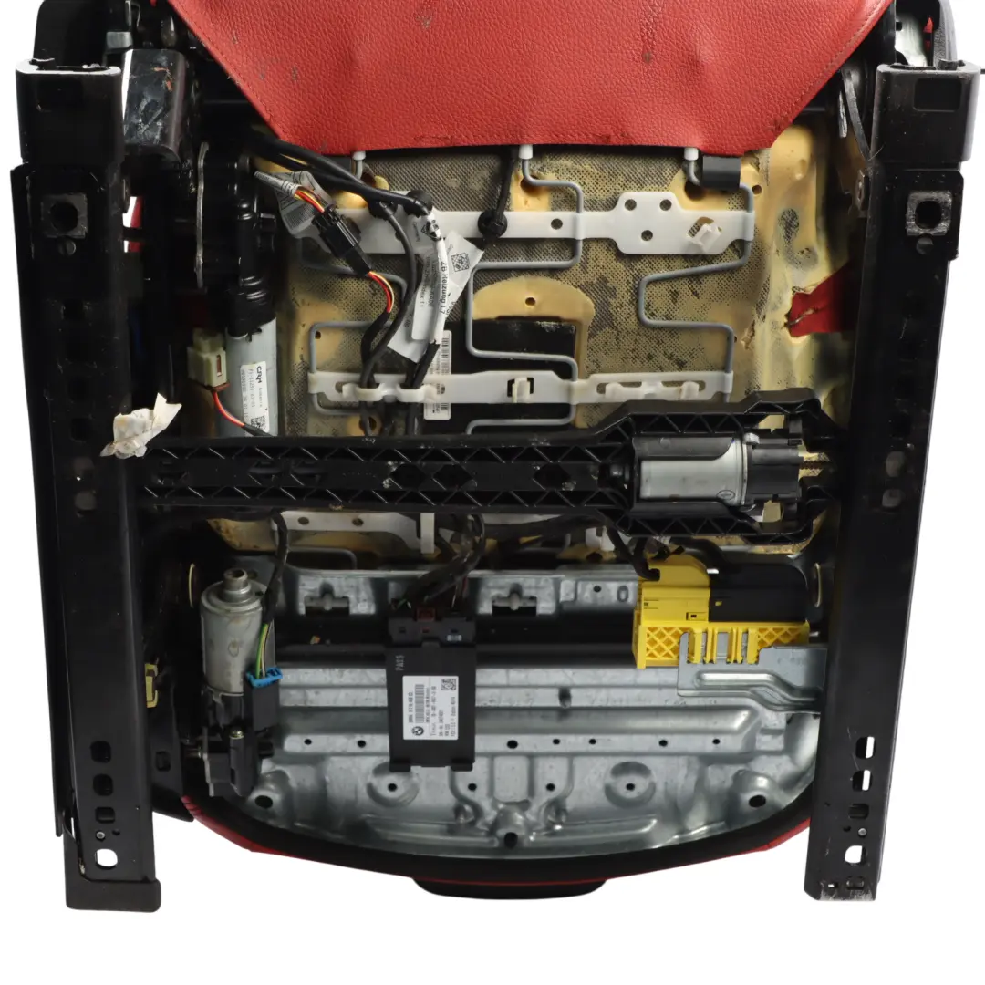 Front Seat BMW F30 F31 M Sport Heated Leather Korall-Rot Red Left N/S Memory to with Part number 7295147 Front Seat BMW F30 F31 M Sport Heated Leather Korall-Rot Red Left N/S Memory - SKU rhd-7295147-1 - Part number 7295147