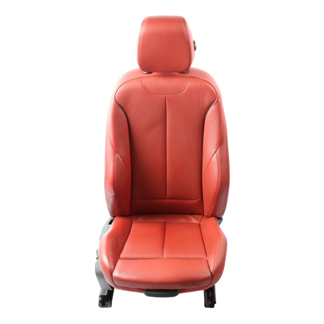 Front Seat BMW F36 M Sport Heated Memory Right O/S Leather Dakota Korall Rot Red  - SKU RHD-7295148-1 - Part number 7295148