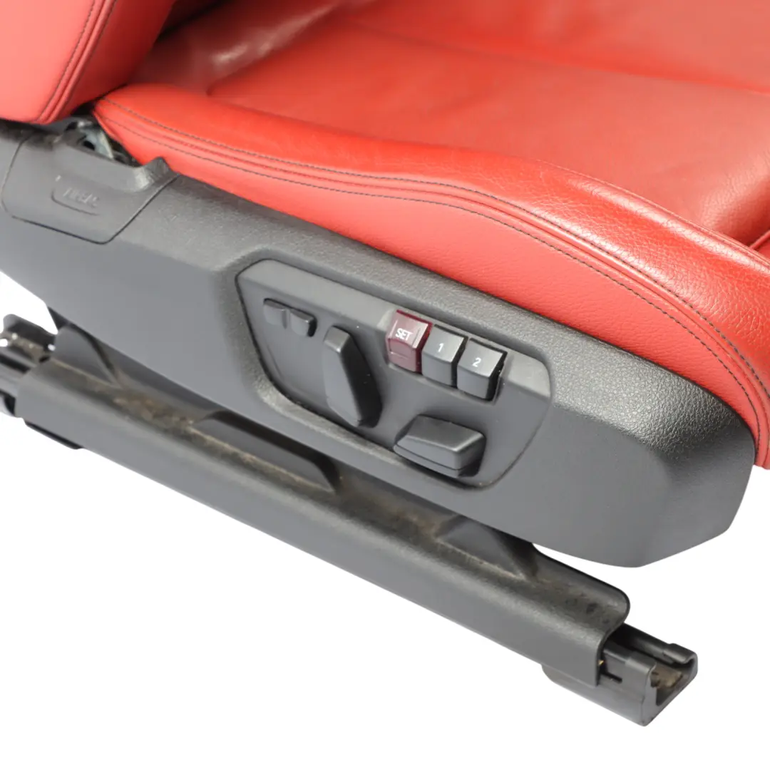 Front Seat BMW F36 M Sport Heated Memory Right O/S Leather Dakota Korall Rot Red  - SKU RHD-7295148-1 - Part number 7295148