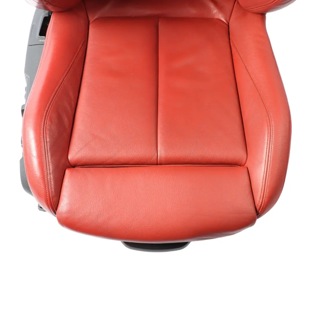 Front Seat BMW F36 M Sport Heated Memory Right O/S Leather Dakota Korall Rot Red  - SKU RHD-7295148-1 - Part number 7295148