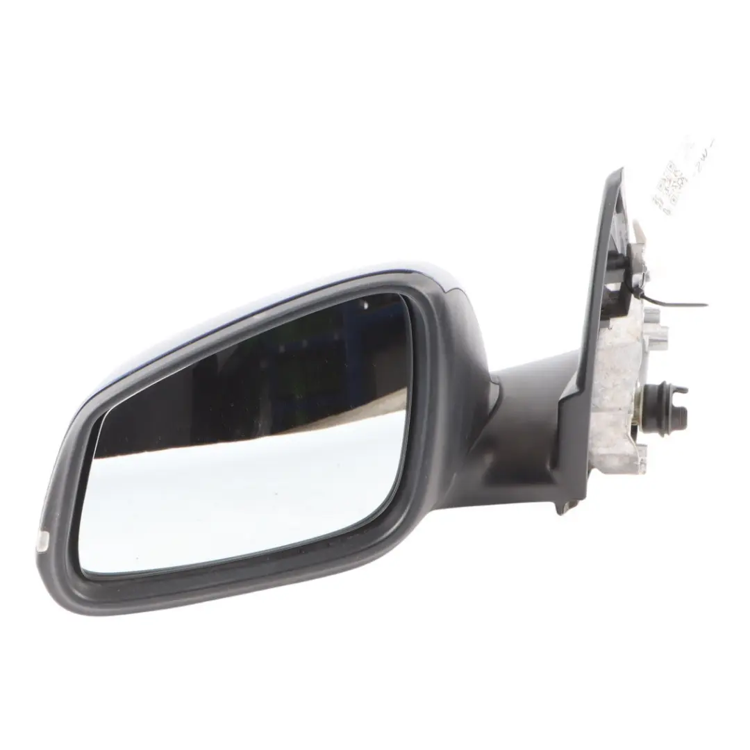 BMW X1 E84 Wing Mirror Heated Front Door Left N/S Tiefseeblau Deep Sea Blue A76 - SKU rhd-7307157-DSB - Part number 7307157