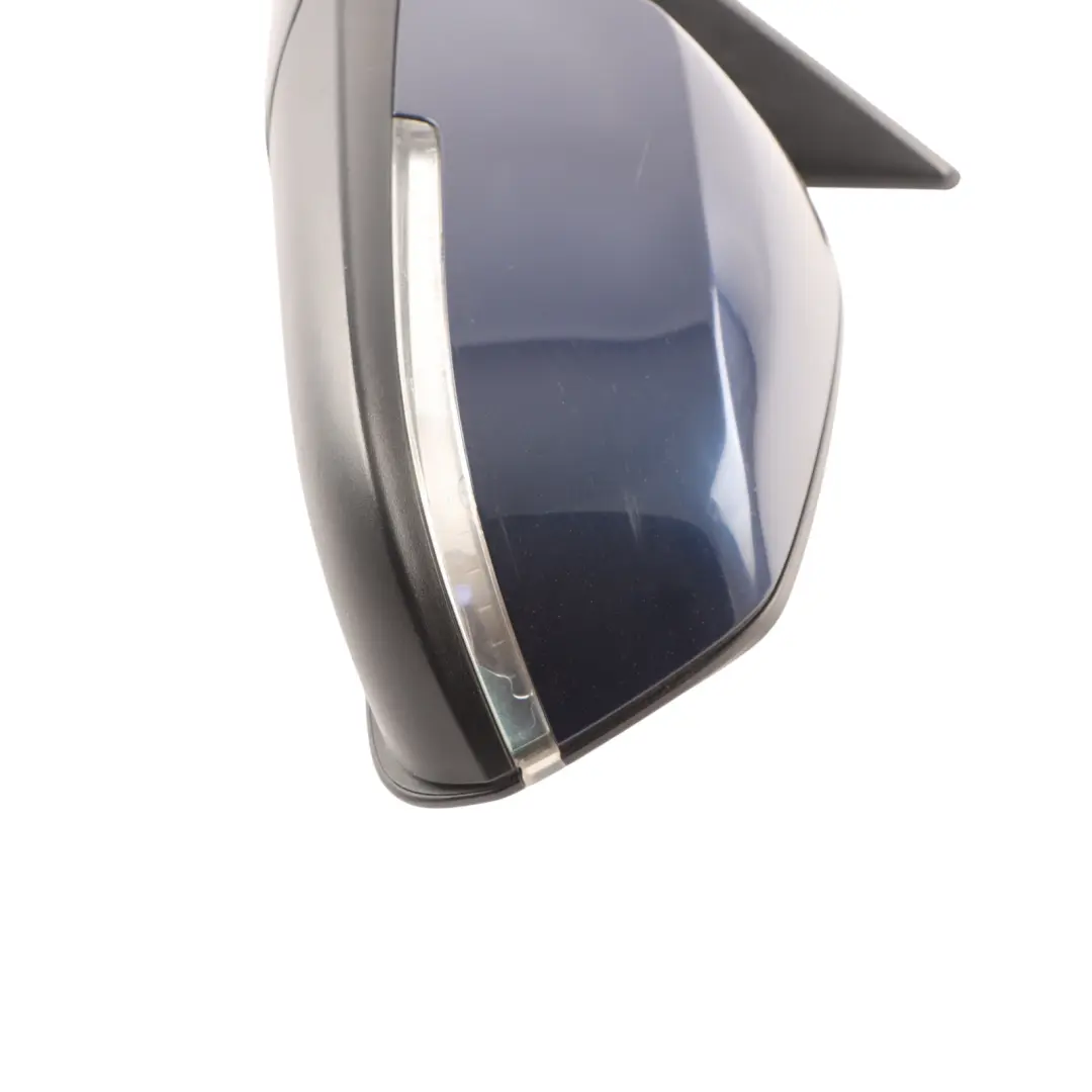 Wing Mirror Heated Front Door Left N/S Tiefseeblau Deep Sea Blue A76 to BMW X1 E84 with Part number 7307157 BMW X1 E84 Wing Mirror Heated Front Door Left N/S Tiefseeblau Deep Sea Blue A76 - SKU rhd-7307157-DSB - Part number 7307157