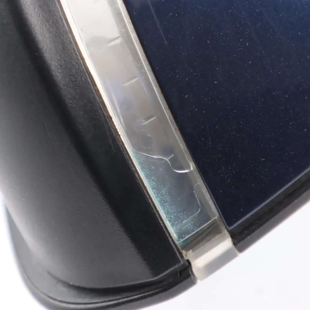 Wing Mirror Heated Front Door Left N/S Tiefseeblau Deep Sea Blue A76 to BMW X1 E84 with Part number 7307157 BMW X1 E84 Wing Mirror Heated Front Door Left N/S Tiefseeblau Deep Sea Blue A76 - SKU rhd-7307157-DSB - Part number 7307157