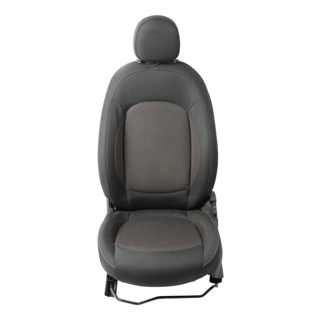 Front Left N/S Cloth Seat Fabric Firework / Carbon Black to Mini Cooper One F56 with Part number 7340223 Mini Cooper One F56 Front Left N/S Cloth Seat Fabric Firework / Carbon Black - SKU RHD-7340223 - Part number 7340223