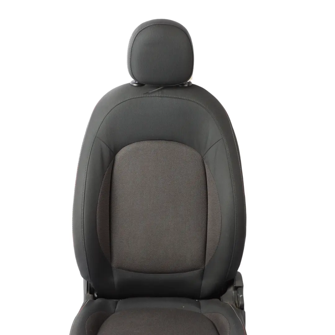 Front Left N/S Cloth Seat Fabric Firework / Carbon Black to Mini Cooper One F56 with Part number 7340223 Mini Cooper One F56 Front Left N/S Cloth Seat Fabric Firework / Carbon Black - SKU RHD-7340223 - Part number 7340223