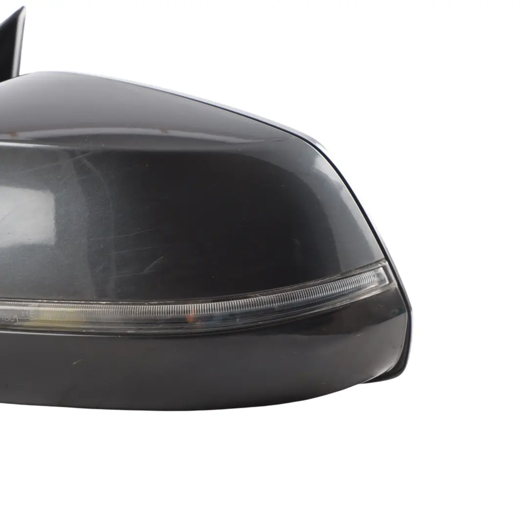 Wing Mirror BMW F10 F11 LCI Outside Door Left N/S 7 Pins Sophistograu Grey A90 - SKU rhd-7350645-SOP - Part number 7350645