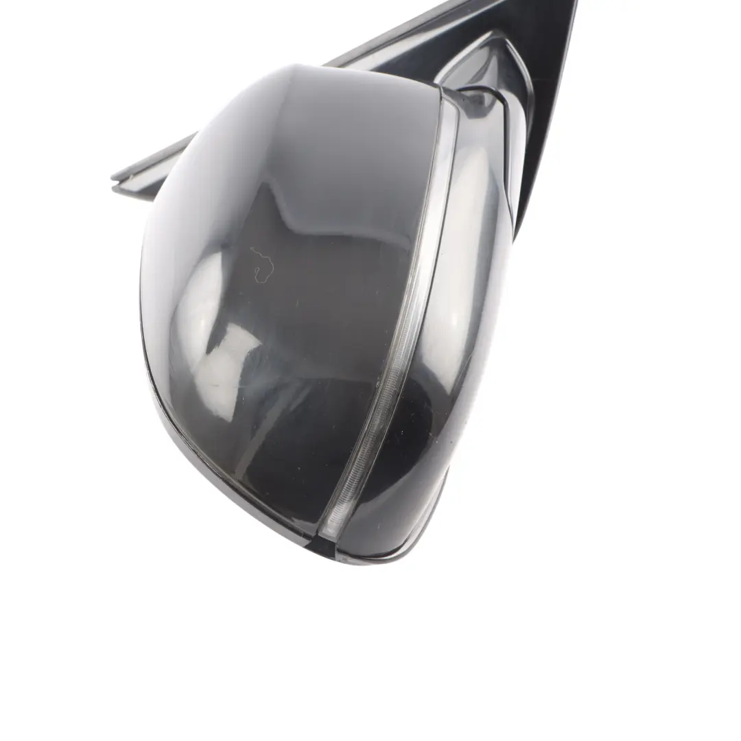 BMW X3 F25 Door Wing Mirror Outside High Gloss 7 Pins Right O/S Black - SKU RHD-7395208-BLK - Part number 7395208