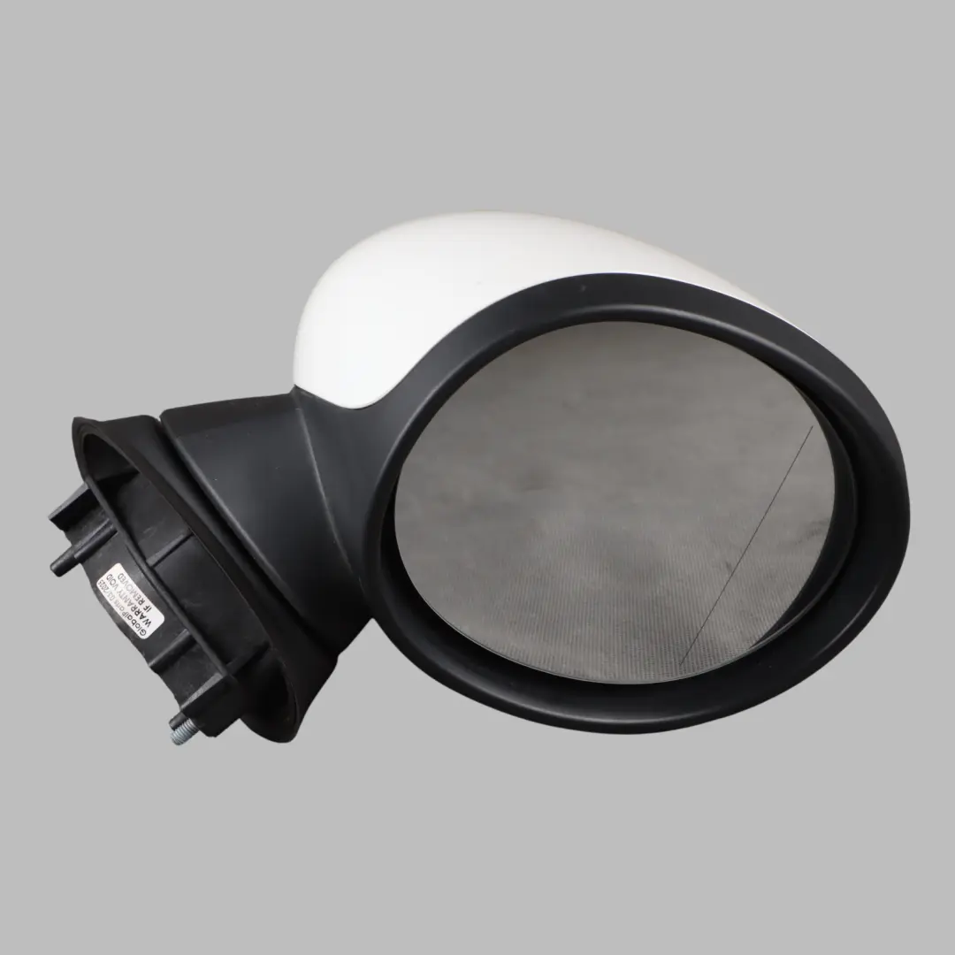 Wing Mirror Mini F56 F55 F57 Power Fold Heated Right O/S 3 Pins White to with Part number 7401096 Wing Mirror Mini F56 F55 F57 Power Fold Heated Right O/S 3 Pins White - SKU RHD-7401096-WHI - Part number 7401096