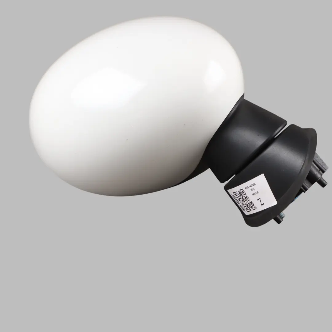 Wing Mirror Mini F56 F55 F57 Power Fold Heated Right O/S 3 Pins White to with Part number 7401096 Wing Mirror Mini F56 F55 F57 Power Fold Heated Right O/S 3 Pins White - SKU RHD-7401096-WHI - Part number 7401096