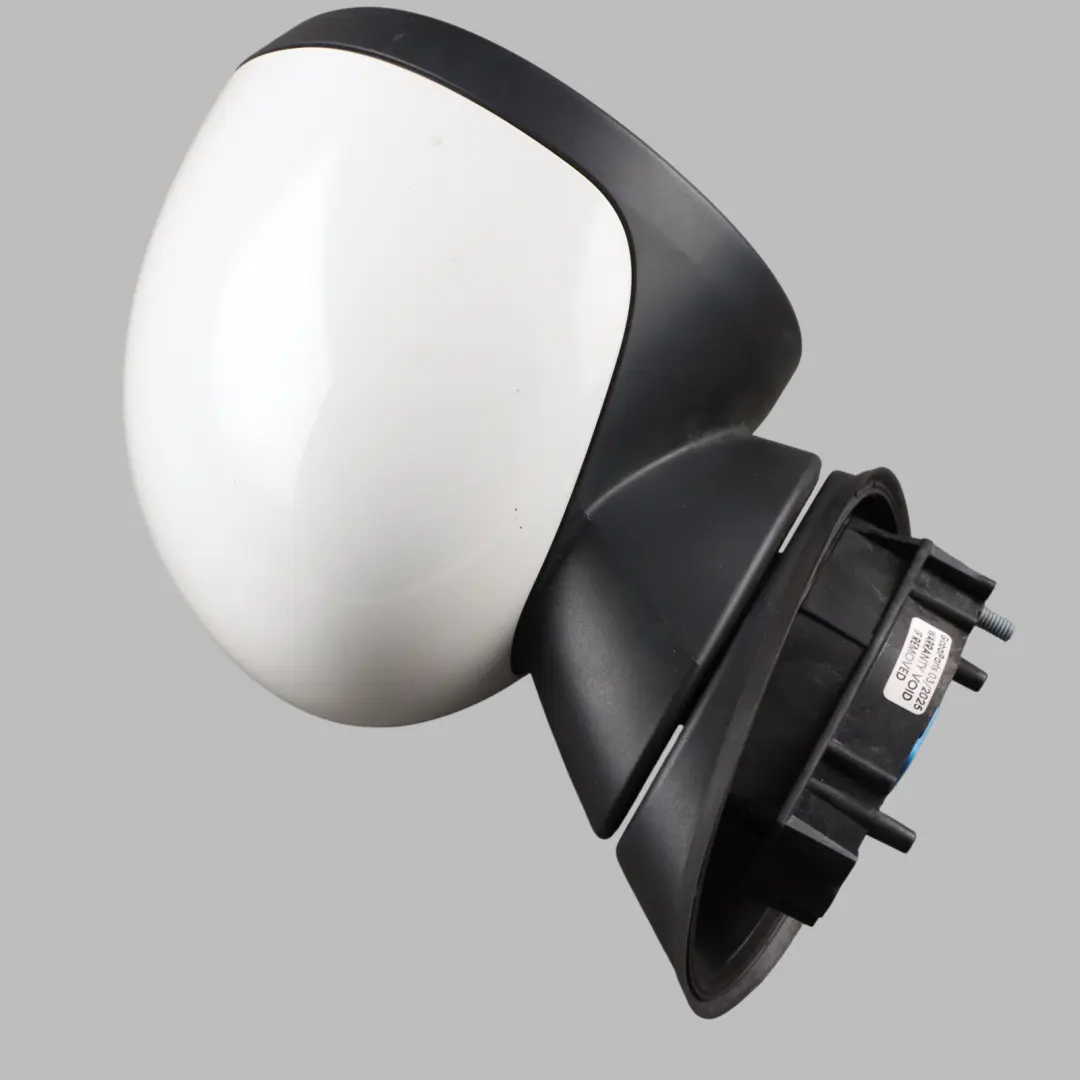 Wing Mirror Mini F56 F55 F57 Power Fold Heated Right O/S 3 Pins White to with Part number 7401096 Wing Mirror Mini F56 F55 F57 Power Fold Heated Right O/S 3 Pins White - SKU RHD-7401096-WHI - Part number 7401096