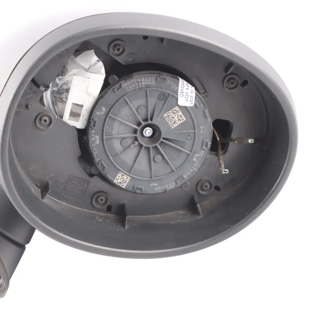 Mini Cooper One F55 F56 F57 Right O/S Outside Heated Wing Mirror Black - SKU RHD-7471232-BLK1 - Part number 7471232